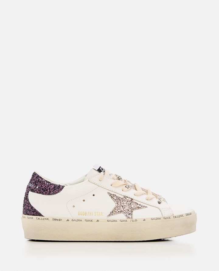 Golden Goose - HI STAR SNEAKERS IN PELLE_1