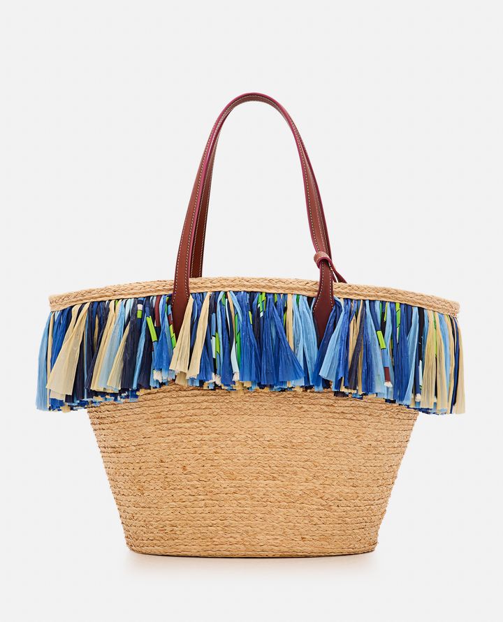 Emilio Pucci - BORSA TOTE CON FRANGE_4