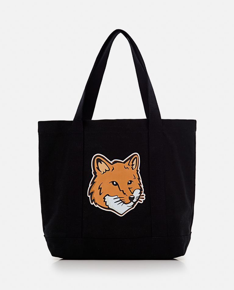 FOX HEAD TOTE BAG for Unisex - Maison Kitsuné | Biffi