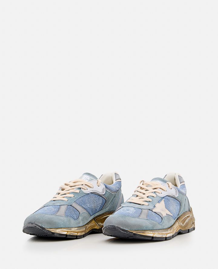 Golden Goose - RUNNING DAD NET AND SUEDE UPPER LEATHER STAR AND HEEL SUEDE SPUR_2