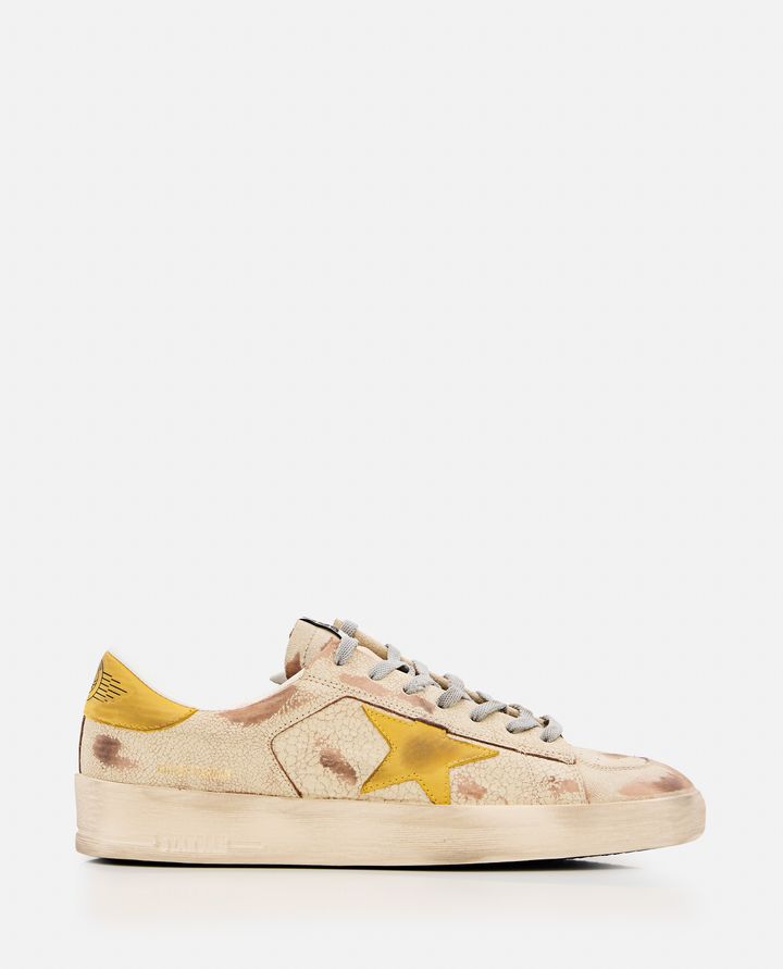 Golden Goose - STARDAN LEATHER UPPER NABU STAR AND HEEL_1