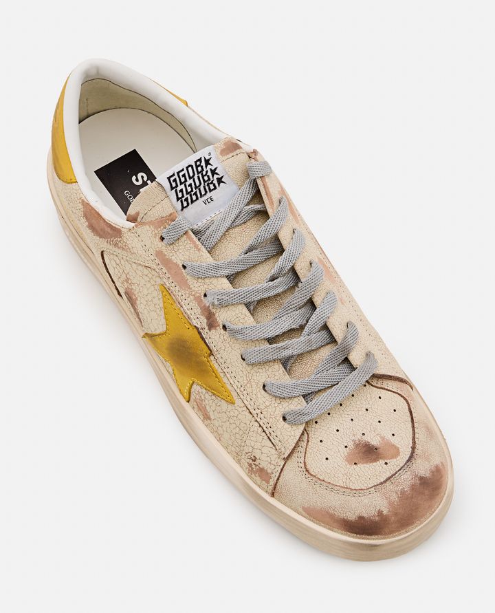 Golden Goose - STARDAN LEATHER SNEAKERS_4