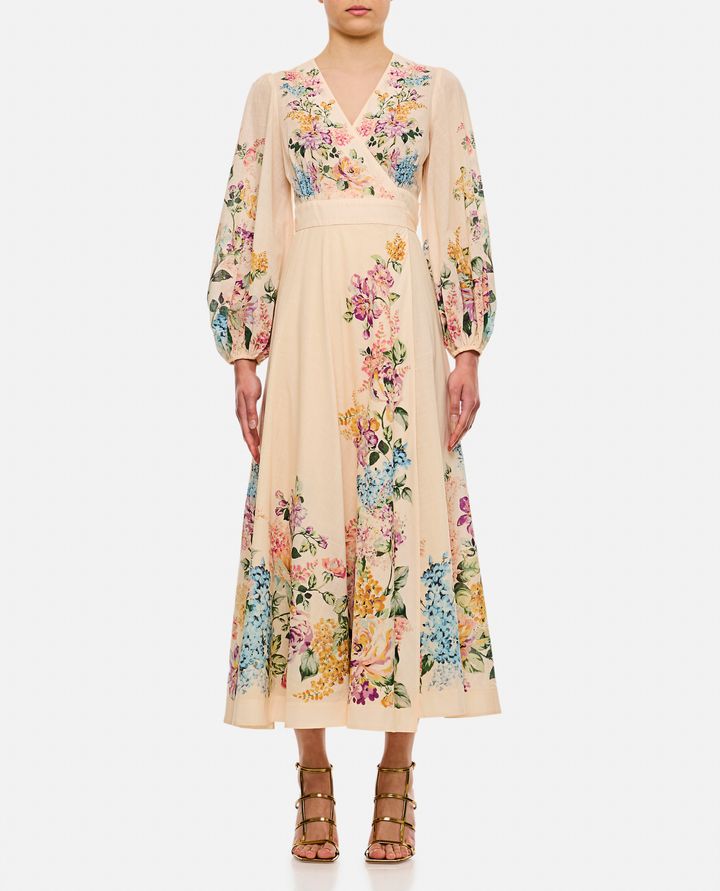 Zimmermann - HALLIDAY WRAP MIDI DRESS_1