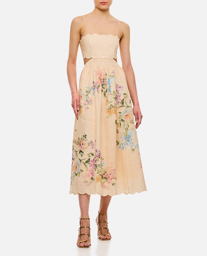 Zimmermann - HALLIDAY SCALLOP VESTITO MIDI_2