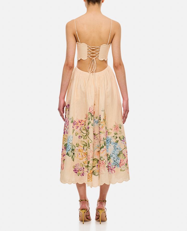 Zimmermann - HALLIDAY SCALLOP MIDI DRESS_3