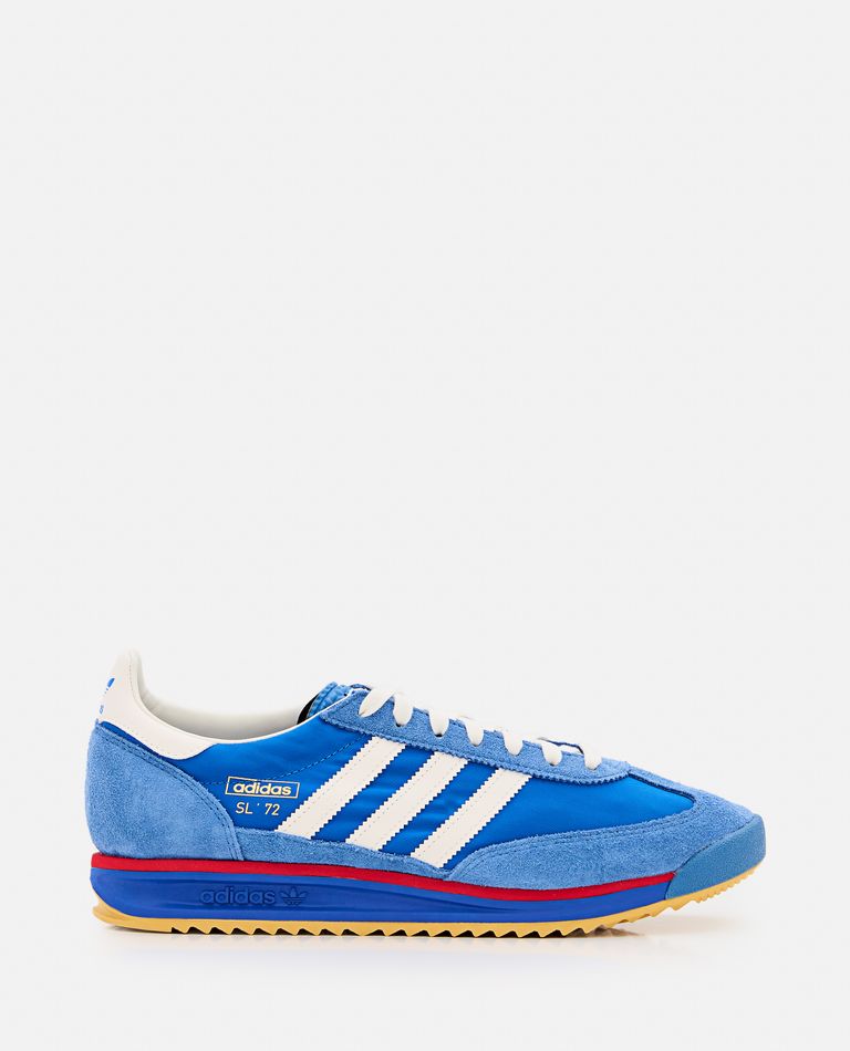 Adidas Originals Sl 72 Rs Shell And Suede Sneakers In Blue