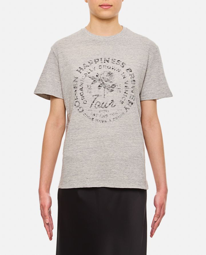 Golden Goose - PRINTED COTTON JERSEY T-SHIRT_1