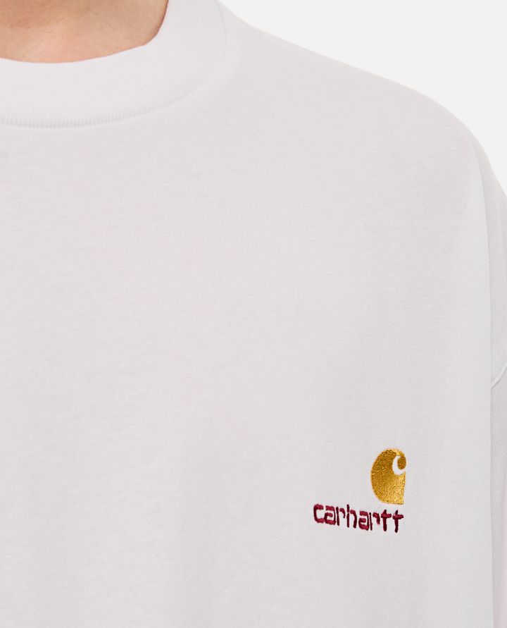 Carhartt WIP - MAGLIA MANICHA LUNGA CON LOGO_4