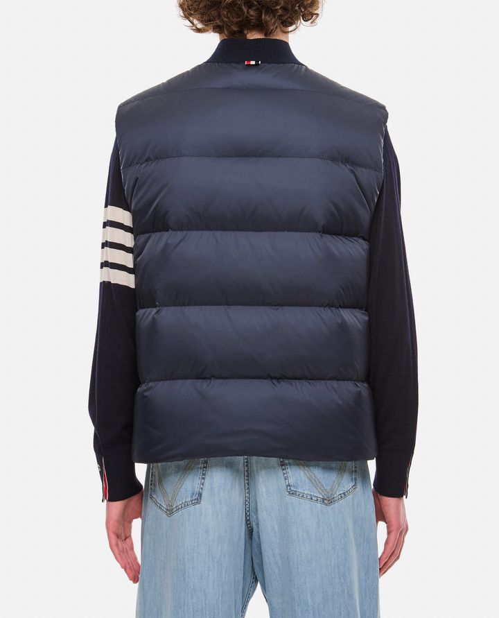 Thom Browne - 4 BAR SNAP FRONT VEST_3