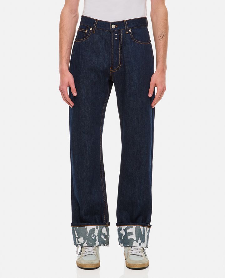 Alexander McQueen - DENIM CON RISVOLTO_1