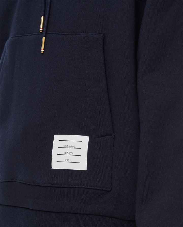 Thom Browne - COTTON HOODIE PULLOVER_4