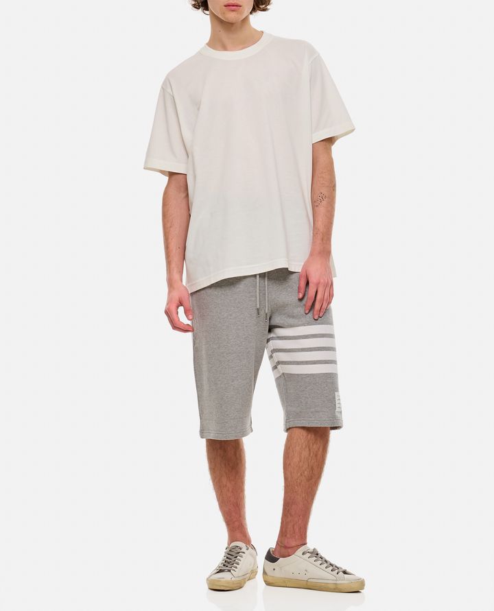 Thom Browne - 4-BAR JERSEY SWEAT SHORTS_2