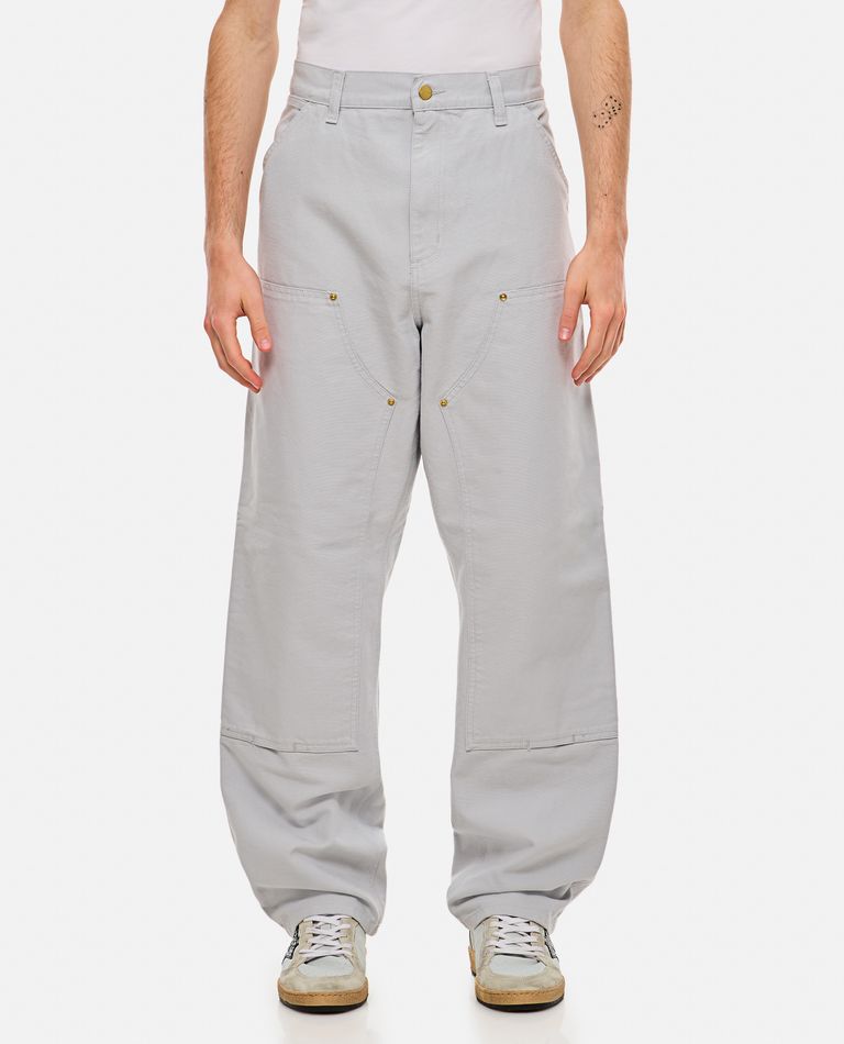 Carhartt Single Knee Pant Straight Trousers In Grey