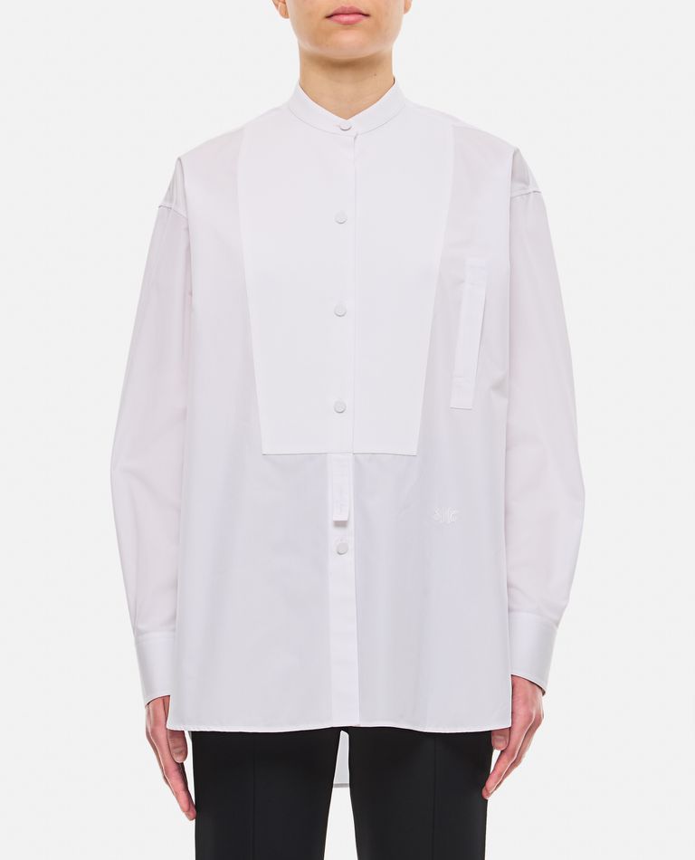 Stella Mccartney Plastron Shirt In White