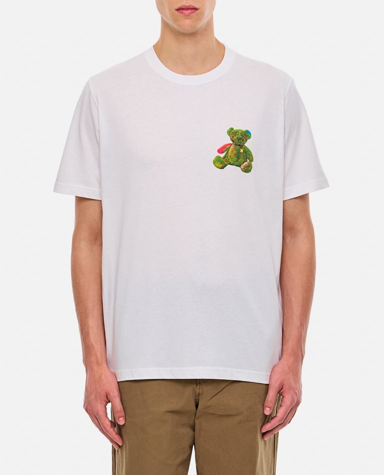 Shop Ps By Paul Smith Teddy T-shirt In White