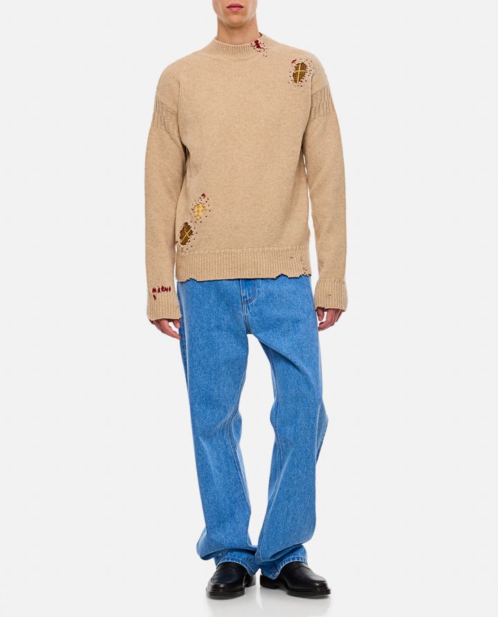 Marni - ROUNDNECK VIRGIN WOOL SWEATER_2