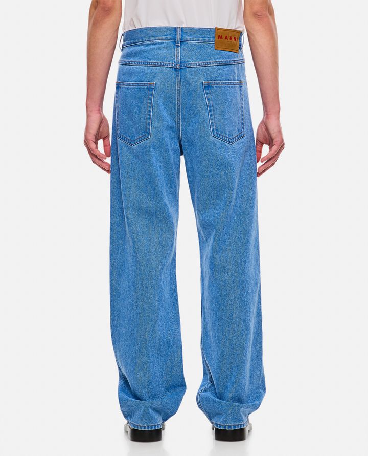 Marni - COTTON DENIM TROUSERS_3