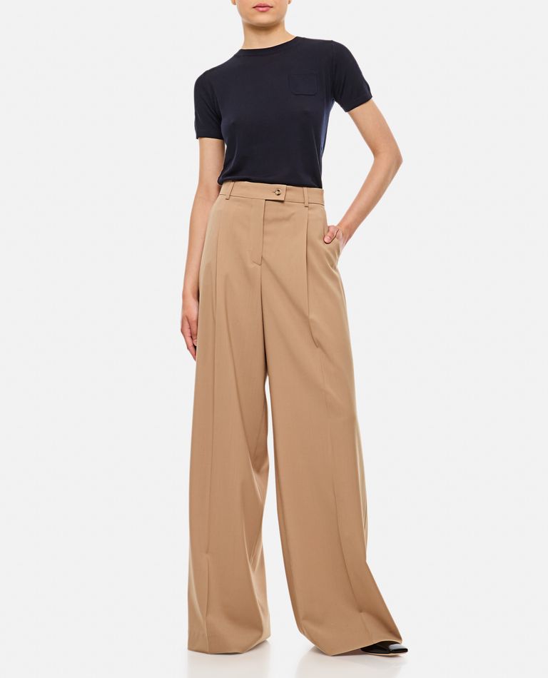 パンツ SPORTMAX VELA CROPPED PANTS Sportmax Vela Cropped Pants In Beige | ModeSens