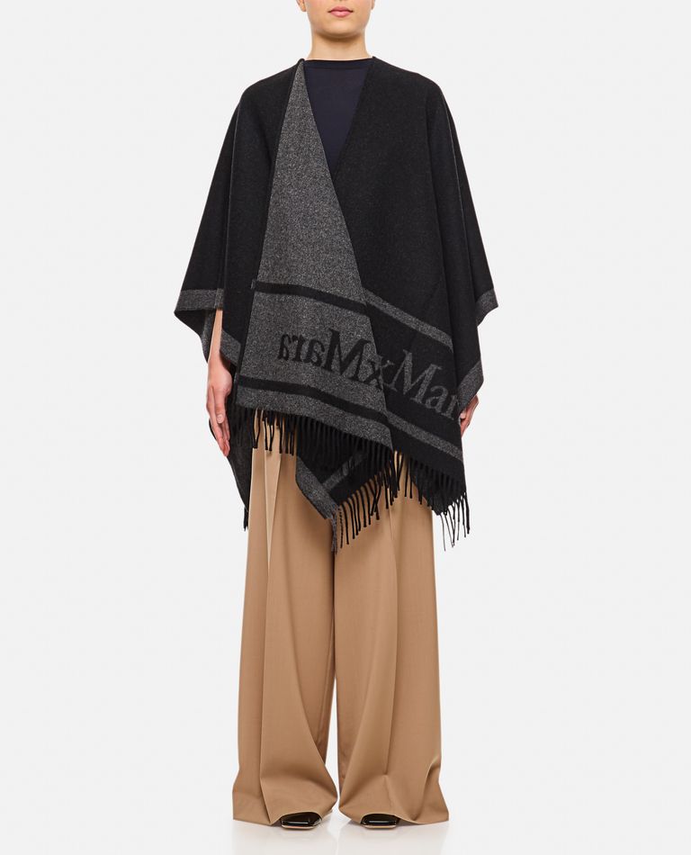 HILDE LOGO CAPE for Women - Max Mara | Biffi