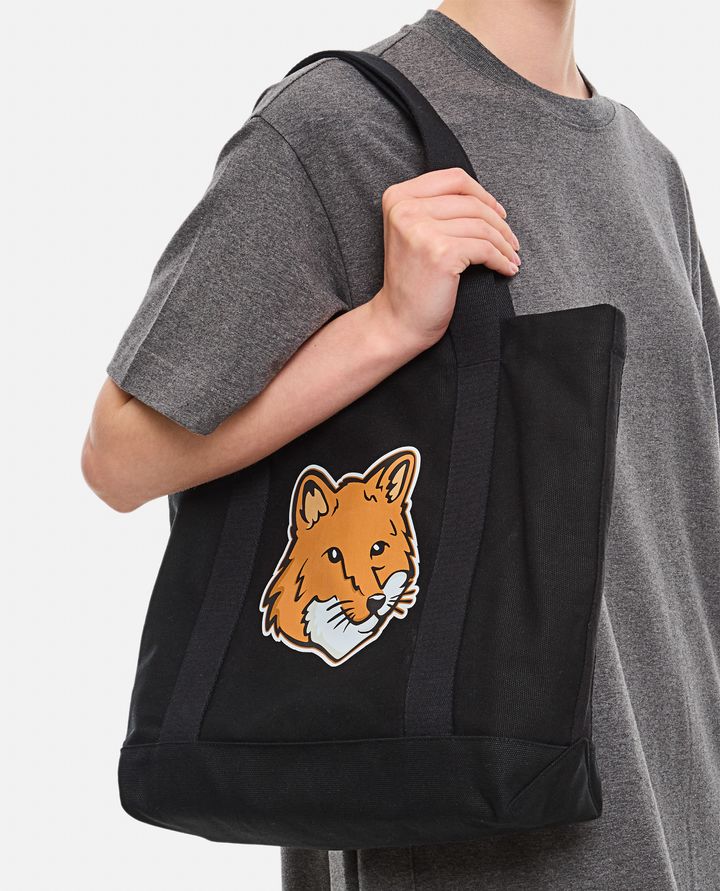 Maison Kitsuné - FOX HEAD TOTE BAG_5