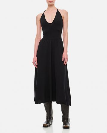 Extreme Cashmere X - FLARED CASHMERE AND COTTON DRESS