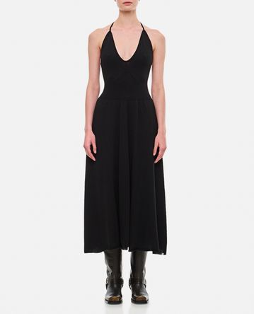 Extreme Cashmere X - FLARED CASHMERE AND COTTON DRESS