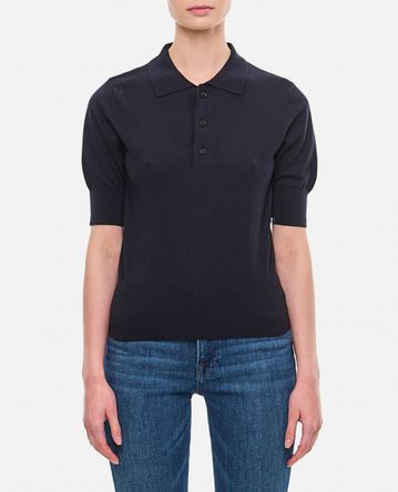 Extreme Cashmere X - POLO CASHMERE AND COTTON T-SHIRT