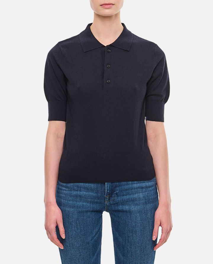 Extreme Cashmere X - POLO CASHMERE AND COTTON T-SHIRT_1