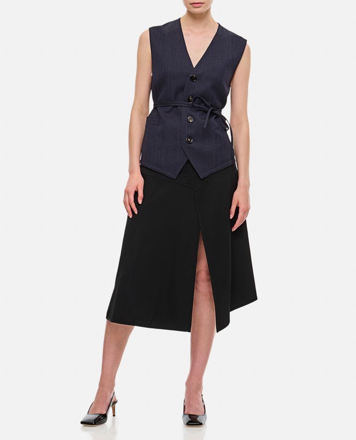 JW Anderson - PATCHWORK A-LINE SKIRT_2