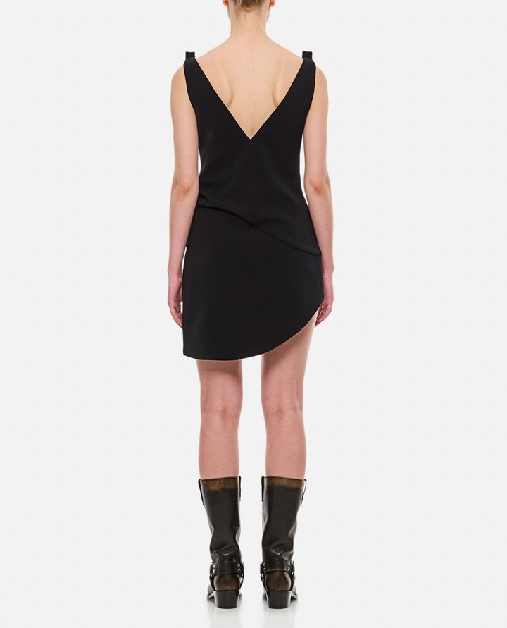 JW Anderson - V-NECK SLEAVELESS MINI DRESS_3