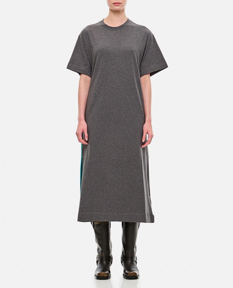 SATIN TIE T-SHIRT DRESS for Women - JW Anderson sale | Biffi