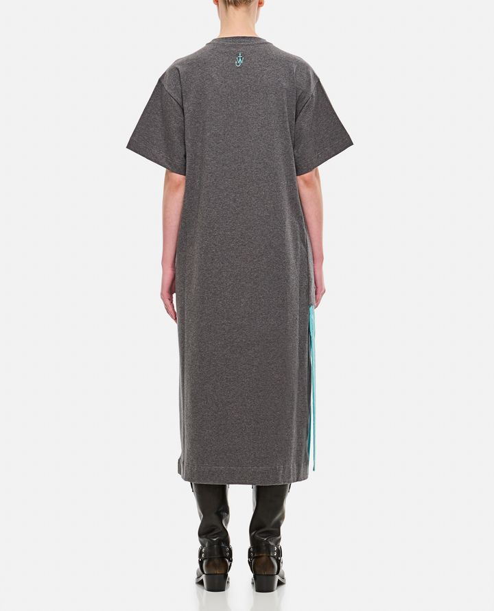 JW Anderson - SATIN TIE T-SHIRT DRESS_3