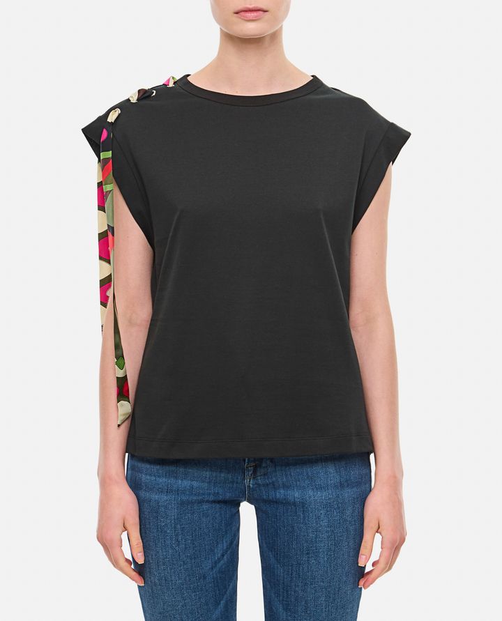 Emilio Pucci - SLEEVELESS COTTON JERSEY TOP_1