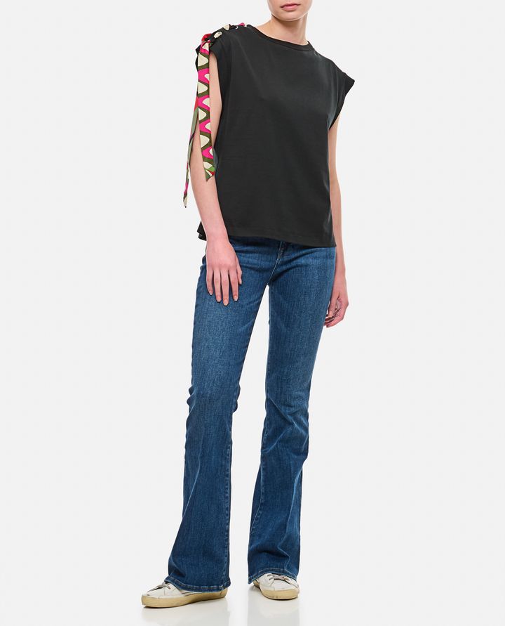 Emilio Pucci - SLEEVELESS COTTON JERSEY TOP_2