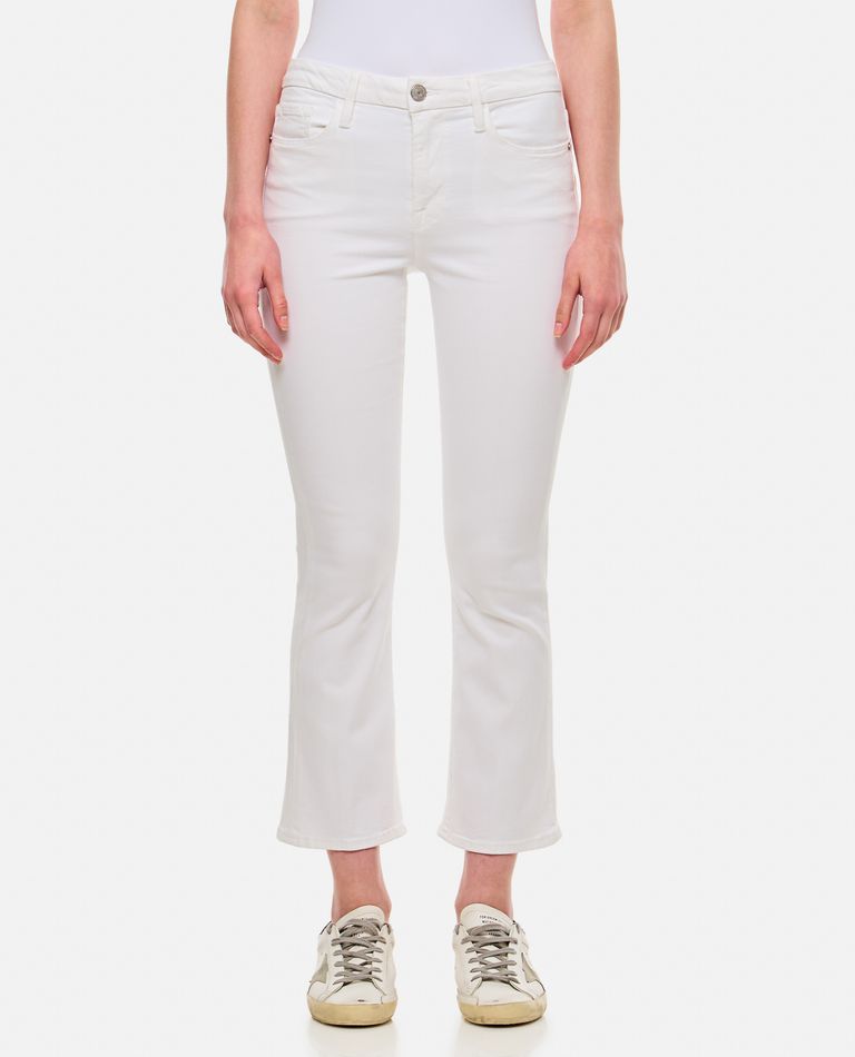 Frame Le Crop Mini Boot In White