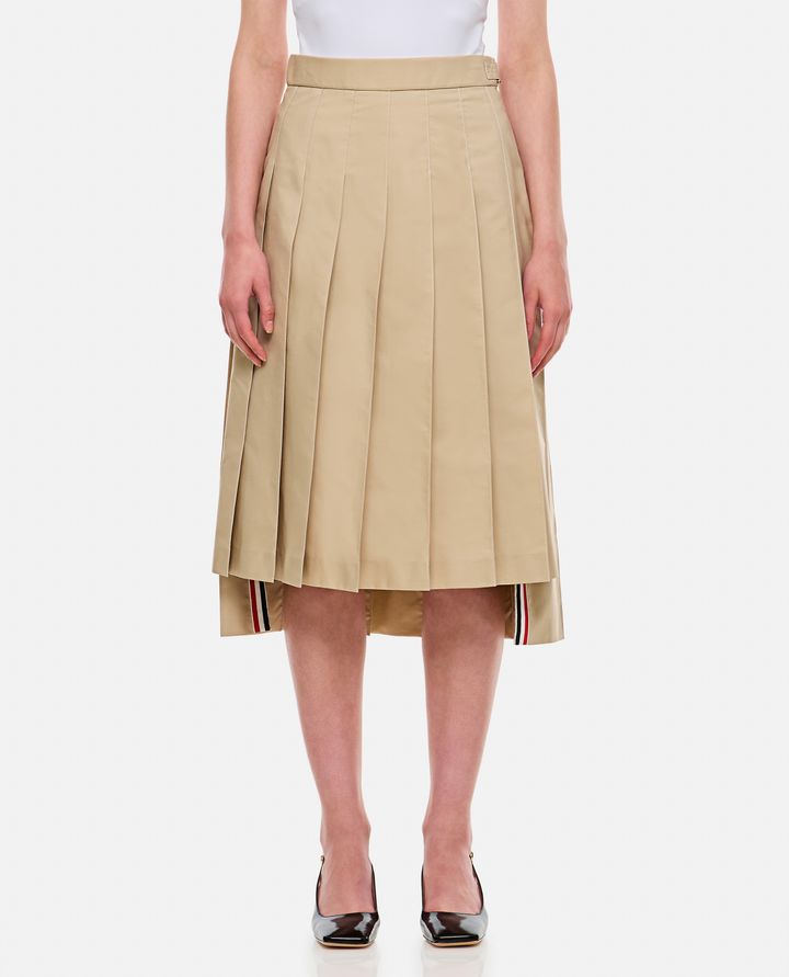 Thom Browne - BACK PLEATED SKIRT_1