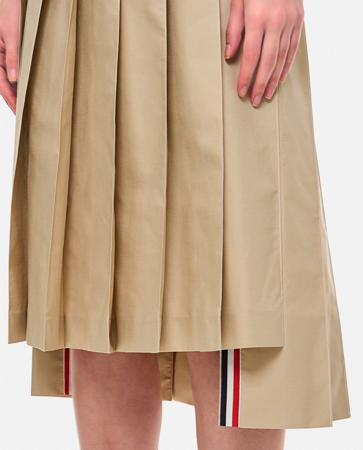 Thom Browne - BACK PLEATED SKIRT_4