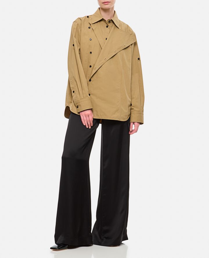 Bottega Veneta - LIGHT COTTON TWILL SHIRT_2