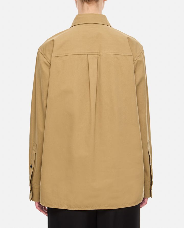 Bottega Veneta - LIGHT COTTON TWILL SHIRT_3