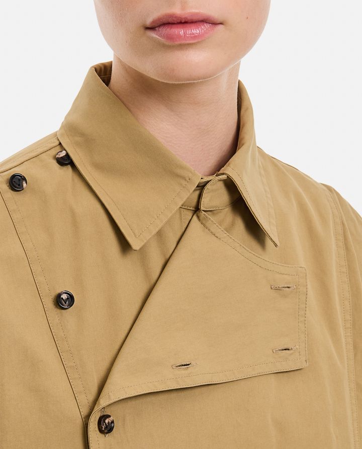 Bottega Veneta - LIGHT COTTON TWILL SHIRT_4