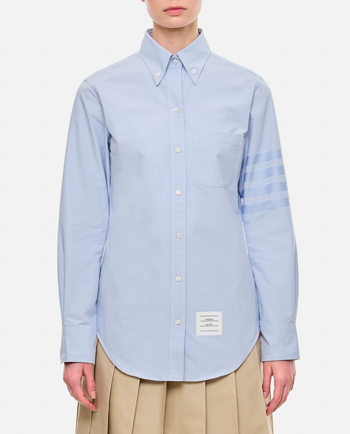 Thom Browne - CLASSIC POINT COLLAR SHIRT_1