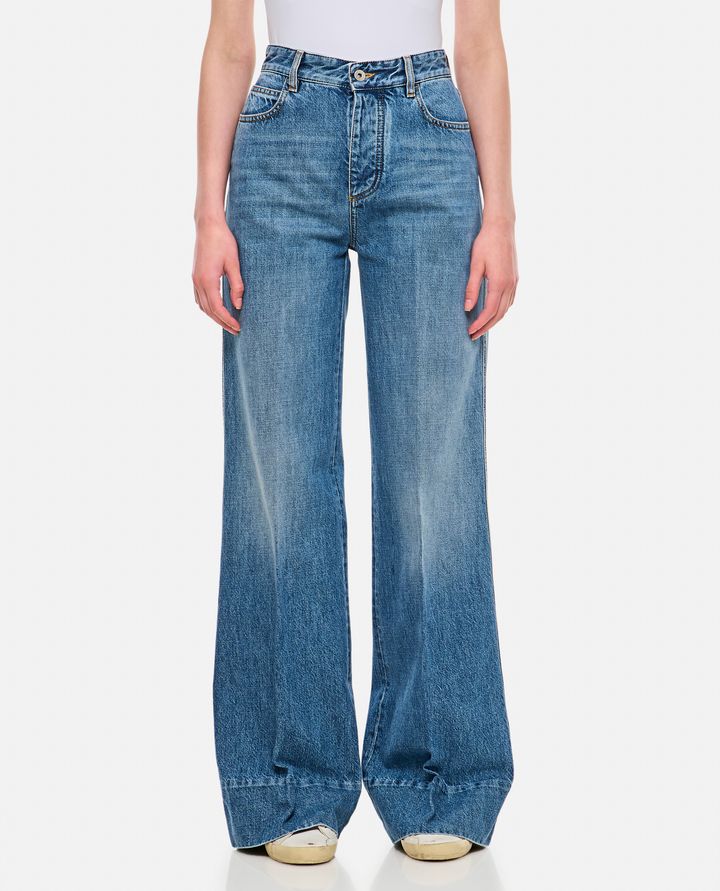 Bottega Veneta - PALAZZO DENIM PANTS_1