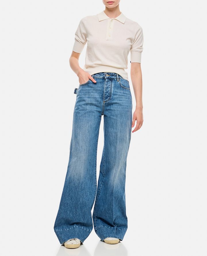 Bottega Veneta - PALAZZO DENIM PANTS_2