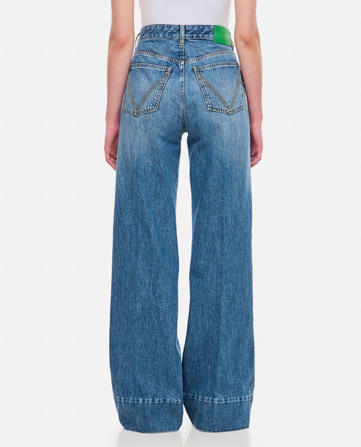 Bottega Veneta - PALAZZO DENIM PANTS_3