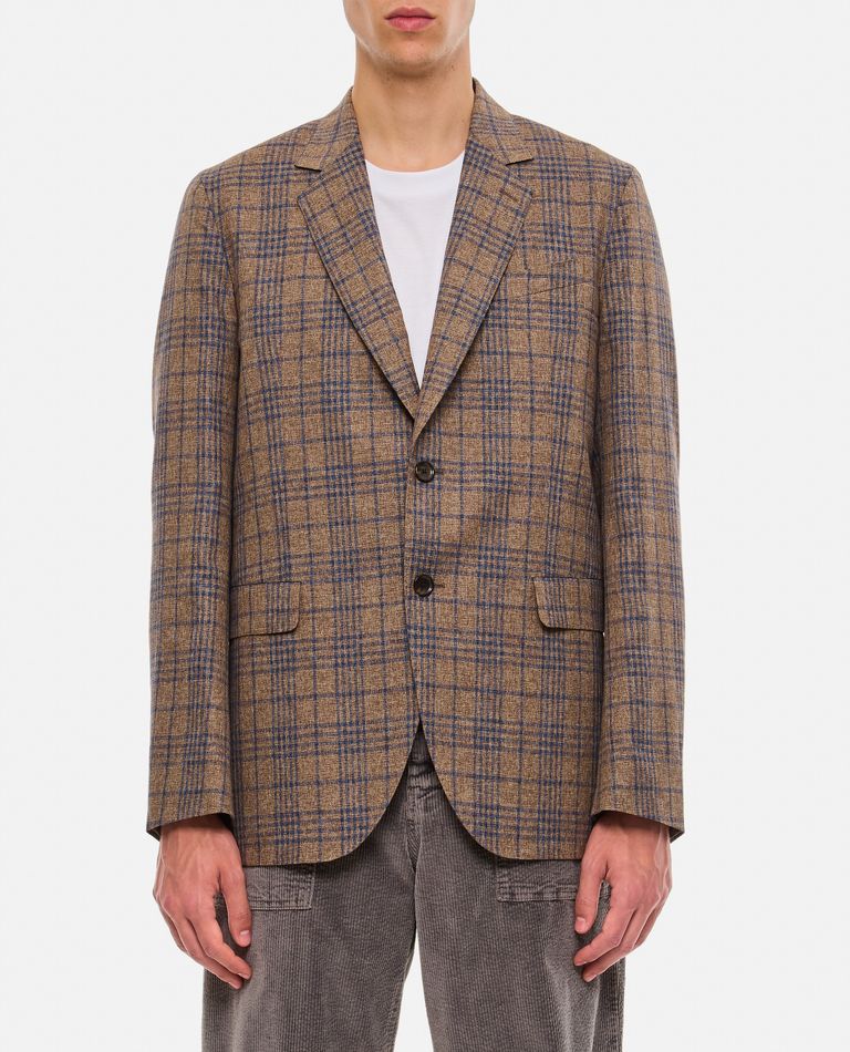 Shop Paul Smith Mens 2 Button Jacket In Brown