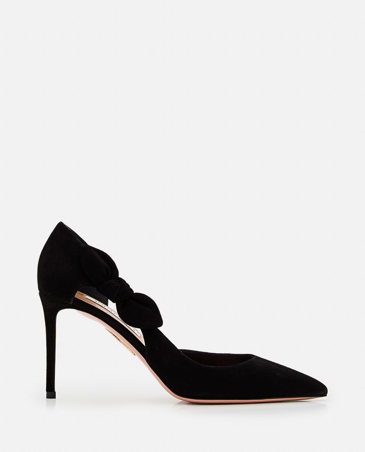 Aquazzura - 85 MM VERY BOW TIE PUMP_1