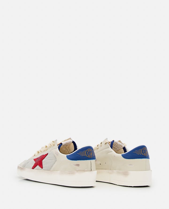 Golden Goose - STARDAN NYLON AND LEATHER UPPER SUEDE STAR LEATHER HEEL_3