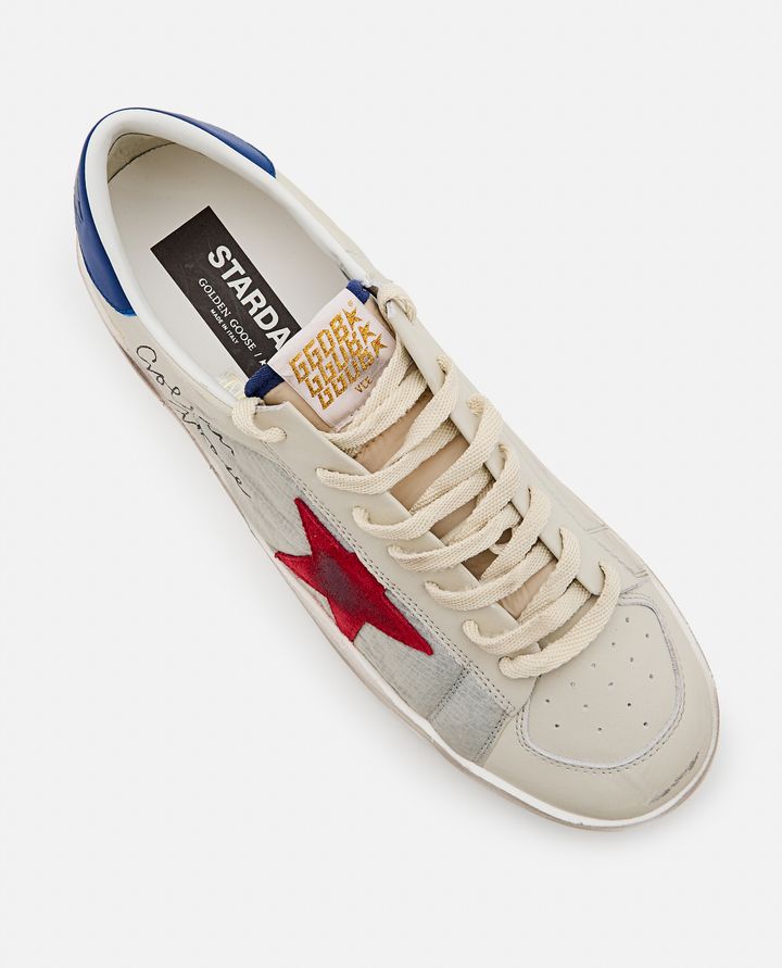 Golden Goose - STARDAN NYLON AND LEATHER UPPER SUEDE STAR LEATHER HEEL_4