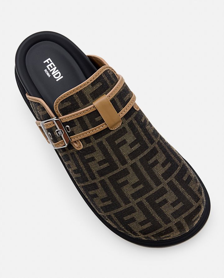 Fendi - SABOT JACQUARD FF_4