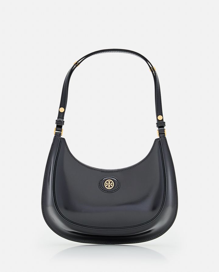 Tory Burch - ROBINSON SPAZZOLATO CONVERTIBLE CRESCENT BAG_1